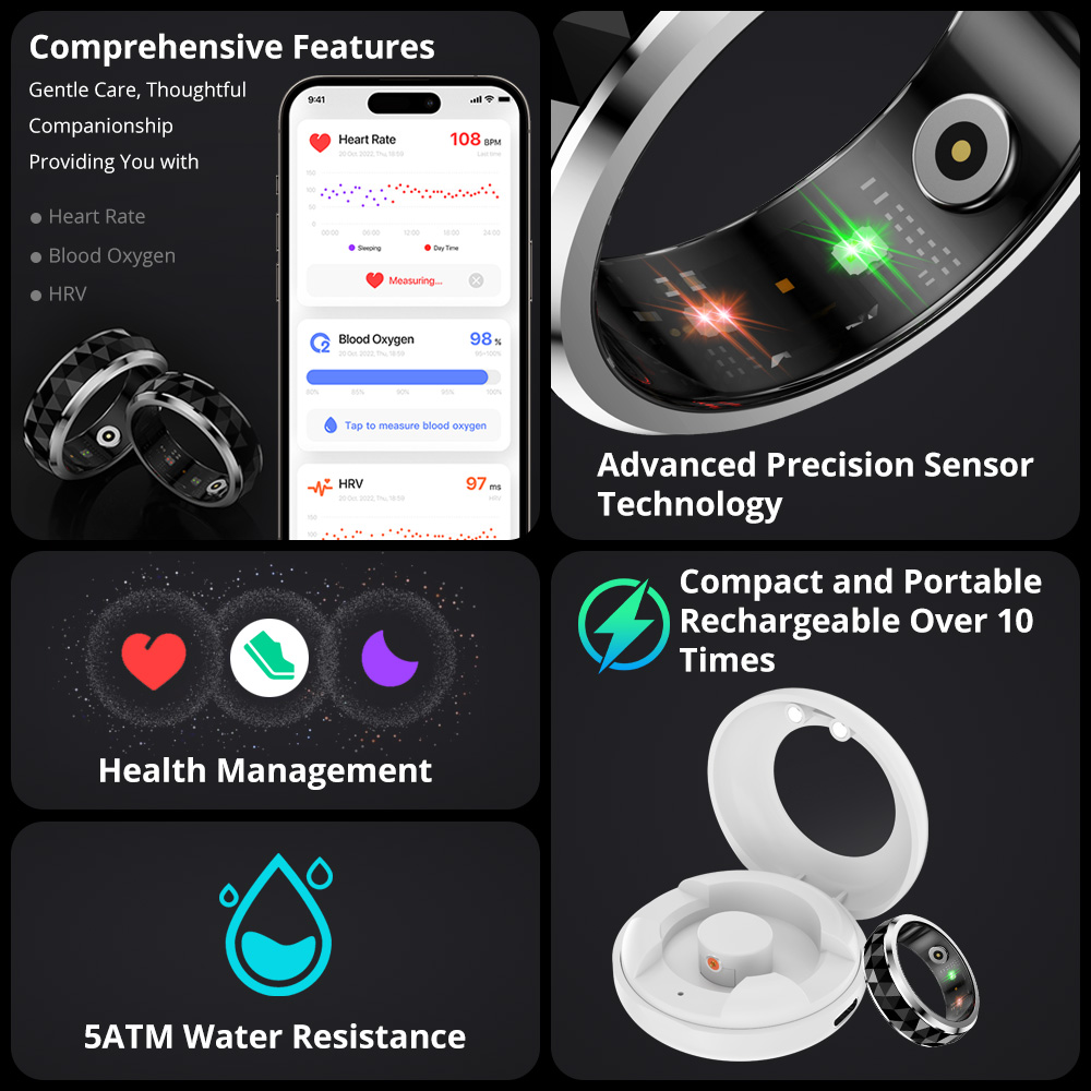 2024 COLMI R11 Smart Ring, Fid – Smart Ring Health Bewertung und Preis