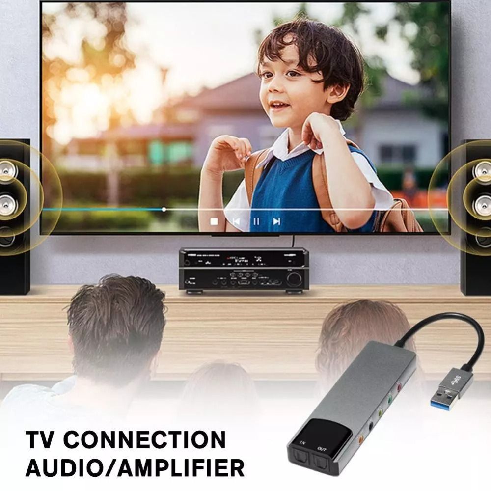 Neue USB-Soundkarte 7.1 5.1 Ka – Usb Sound Card External Bewertung und Preis