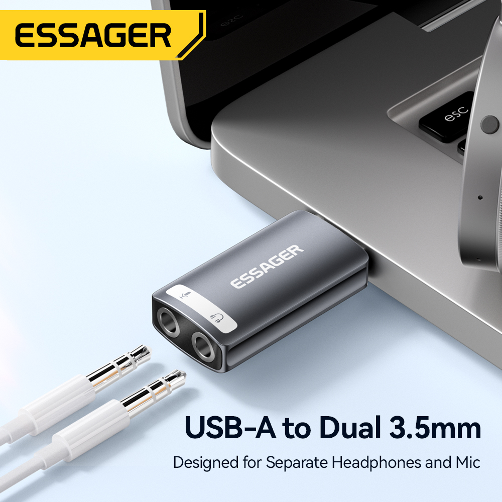 Essager USB-Soundkarte, extern – Usb Sound Card External Bewertung und Preis