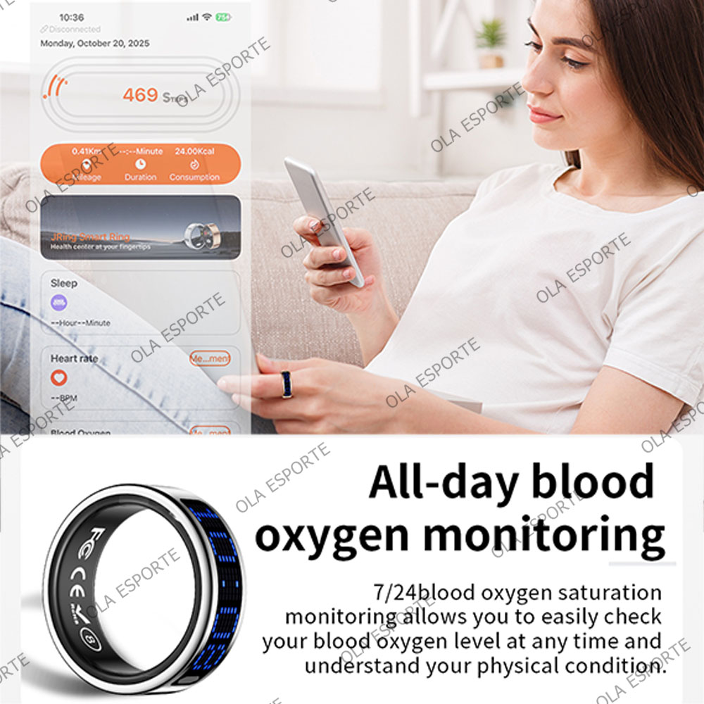 Neuer ultradünner, leichter Sm – Smart Ring Health Bewertung und Preis