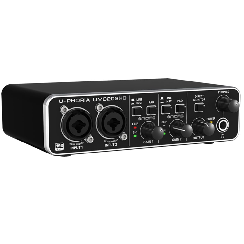 UMC202HD Mikrofonverstärker Li – Usb Sound Card External Bewertung und Preis