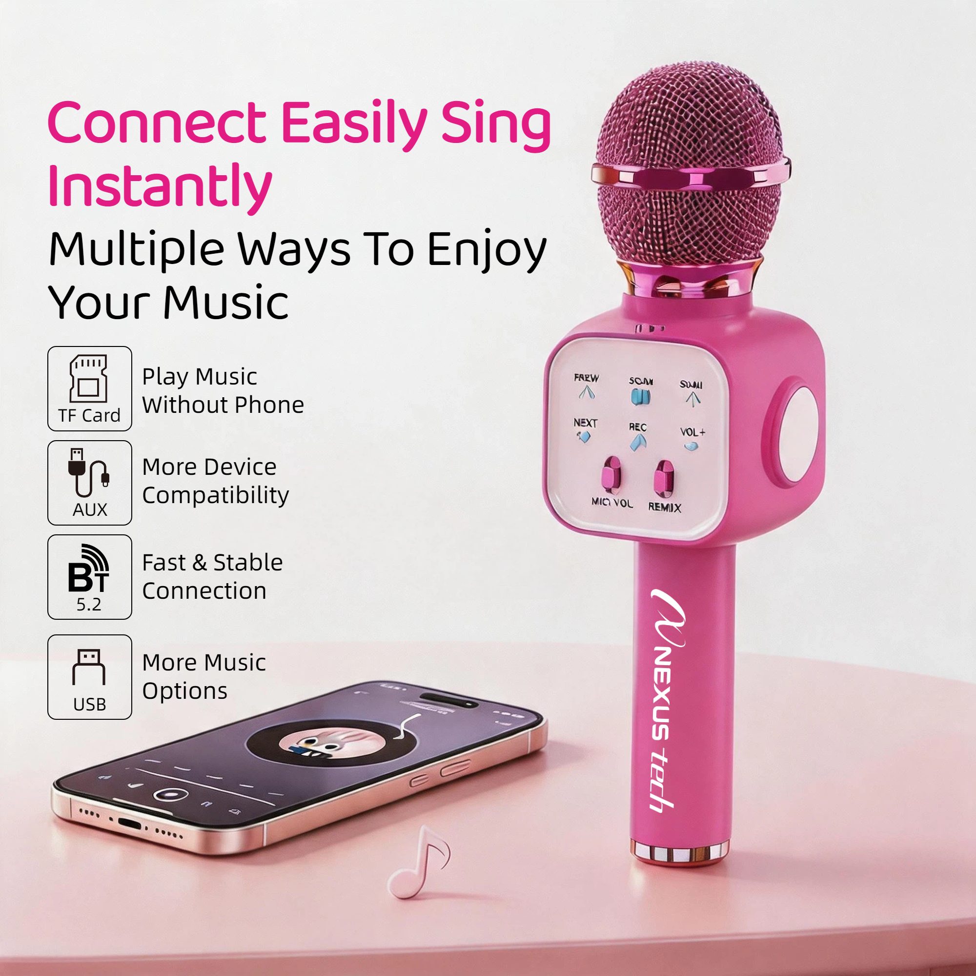 Kabelloses Bluetooth 5.2 Karao – Electronic Gift Bewertung und Preis