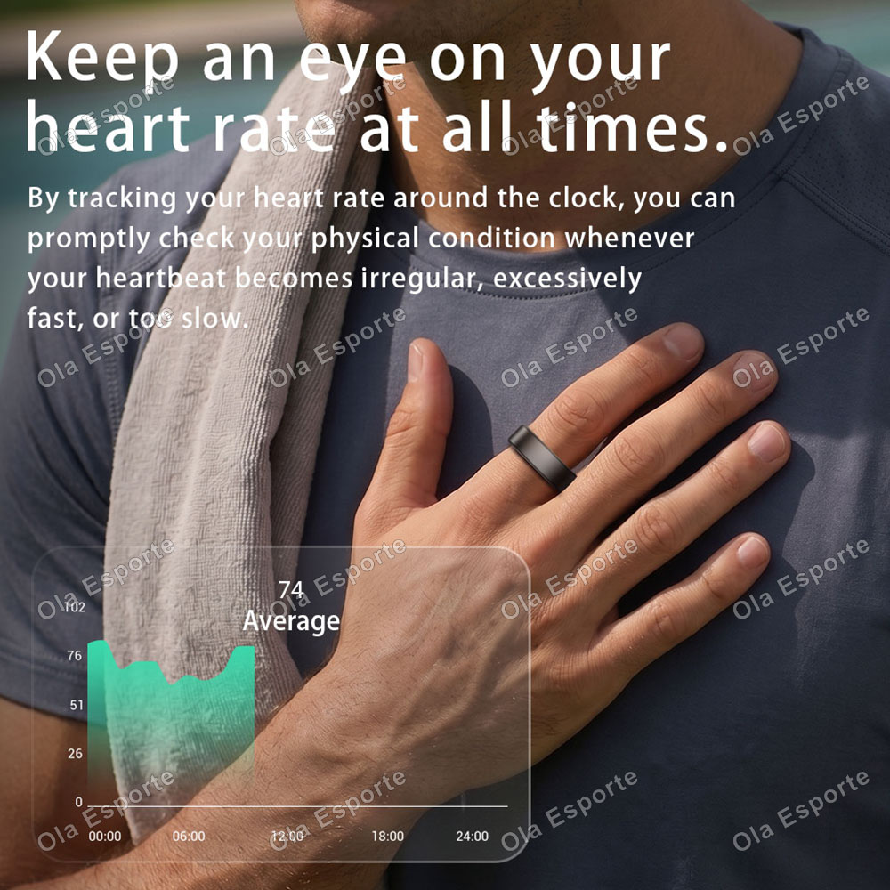 Ola Esporte Smart Ring für Män – Smart Ring Health Bewertung und Preis