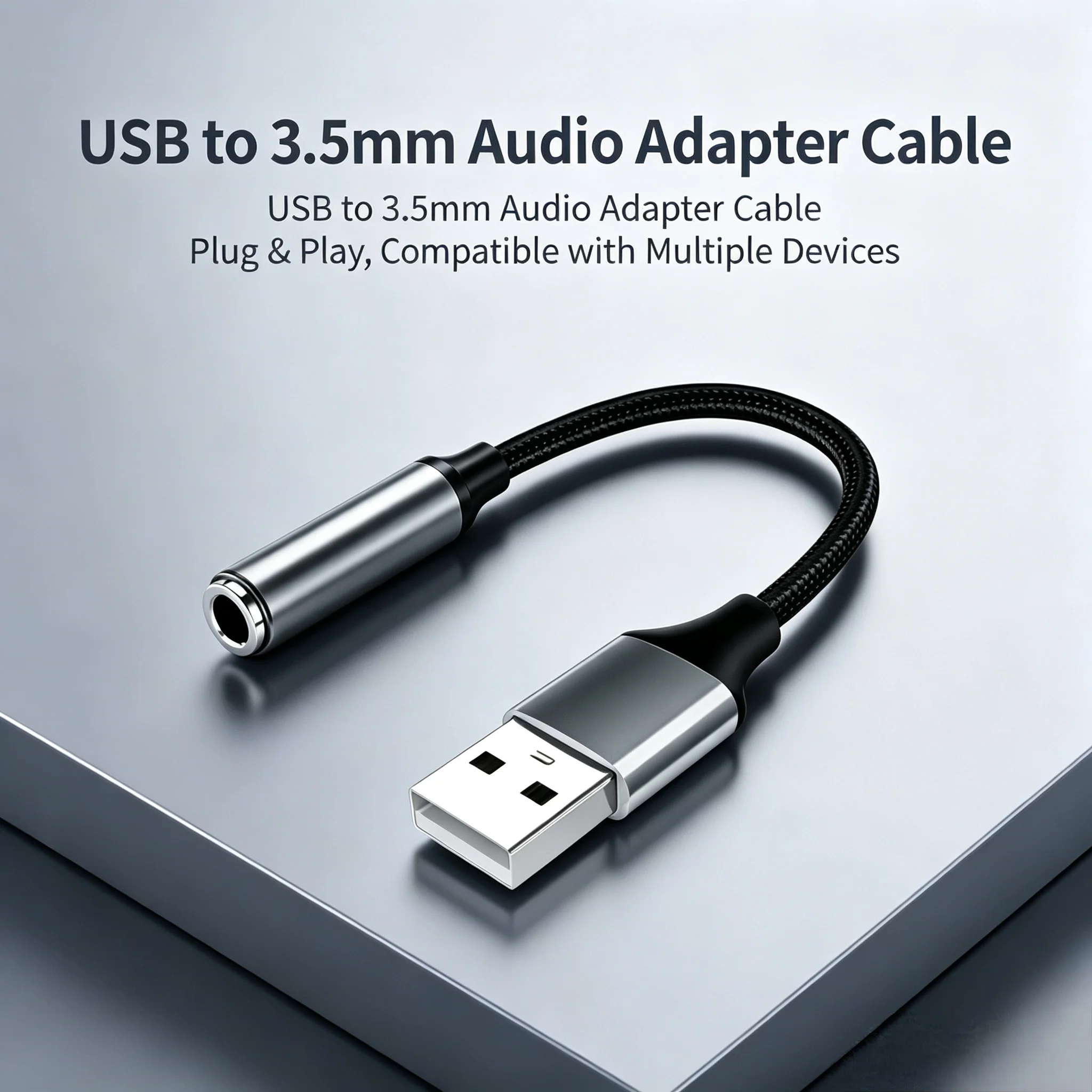 USB zu 3,5mm Audio AUX Kabelad – Usb Sound Card External Bewertung und Preis