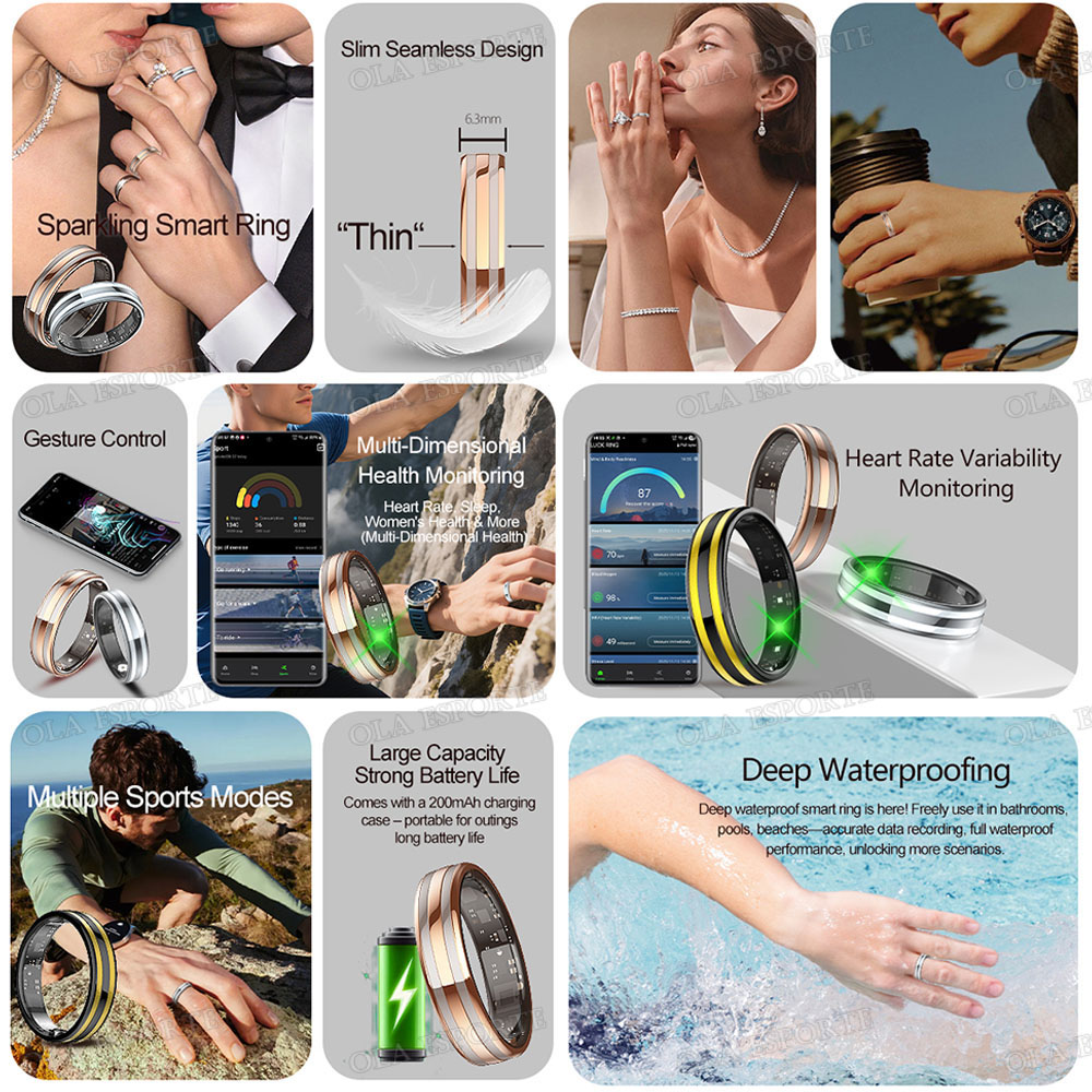 Neuer Smart Ring Herzfrequenz- – Smart Ring Health Bewertung und Preis