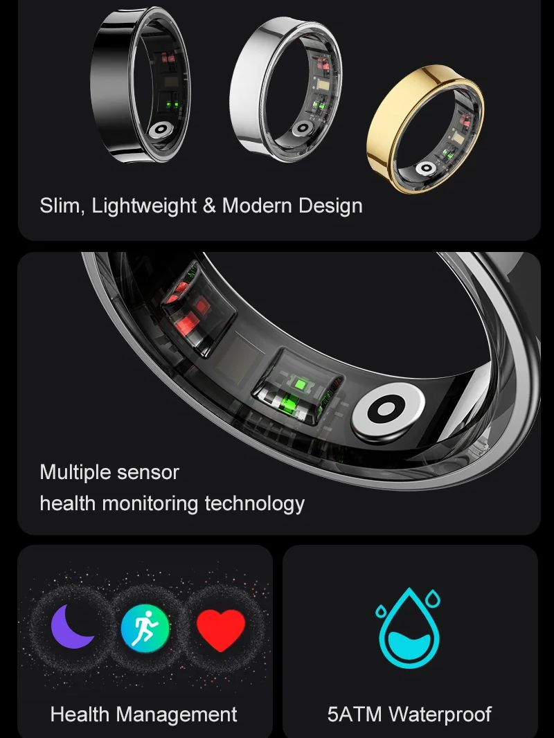 Neue Smart Ring R09 Gesundheit – Smart Ring Health Bewertung und Preis